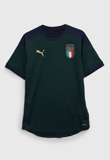 Camiseta Puma Infantil Itália Verde - Marca Puma