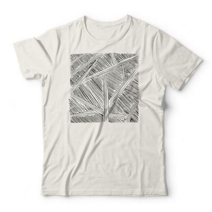 Camiseta Sketch Lines - Off White - Marca Studio Geek 