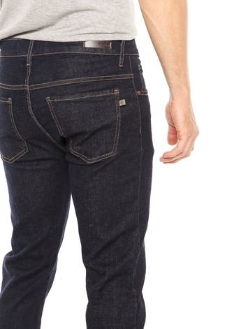 Calça Jeans Forum Slim Paul Azul-marinho
