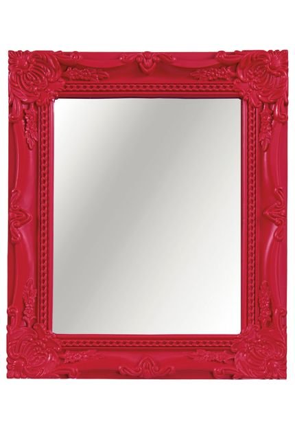 Espelho 20X25Cm Mart Vermelho - Marca Mart
