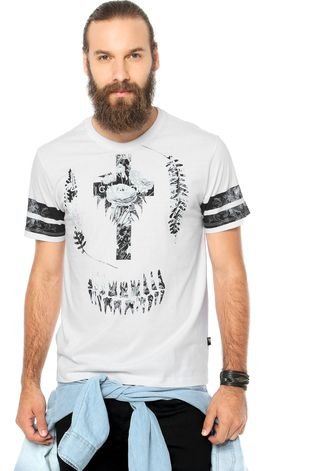Camiseta Cavalera Calçada RJ Branca - Faz a Boa!