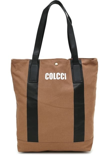 Bolsa Colcci Logo Caramelo - Marca Colcci