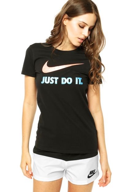 Camiseta Nike Sportswear Jdi Swoosh Preta - Marca Nike Sportswear