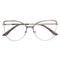 Armação Óculos Grau Feminino Gatinho Rebecca Nude - Marca Palas Eyewear
