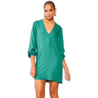 Vestido Curto Colcci Comfort OU24 Verde Feminino