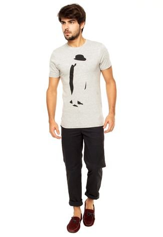 Camiseta Penguin Cinza
