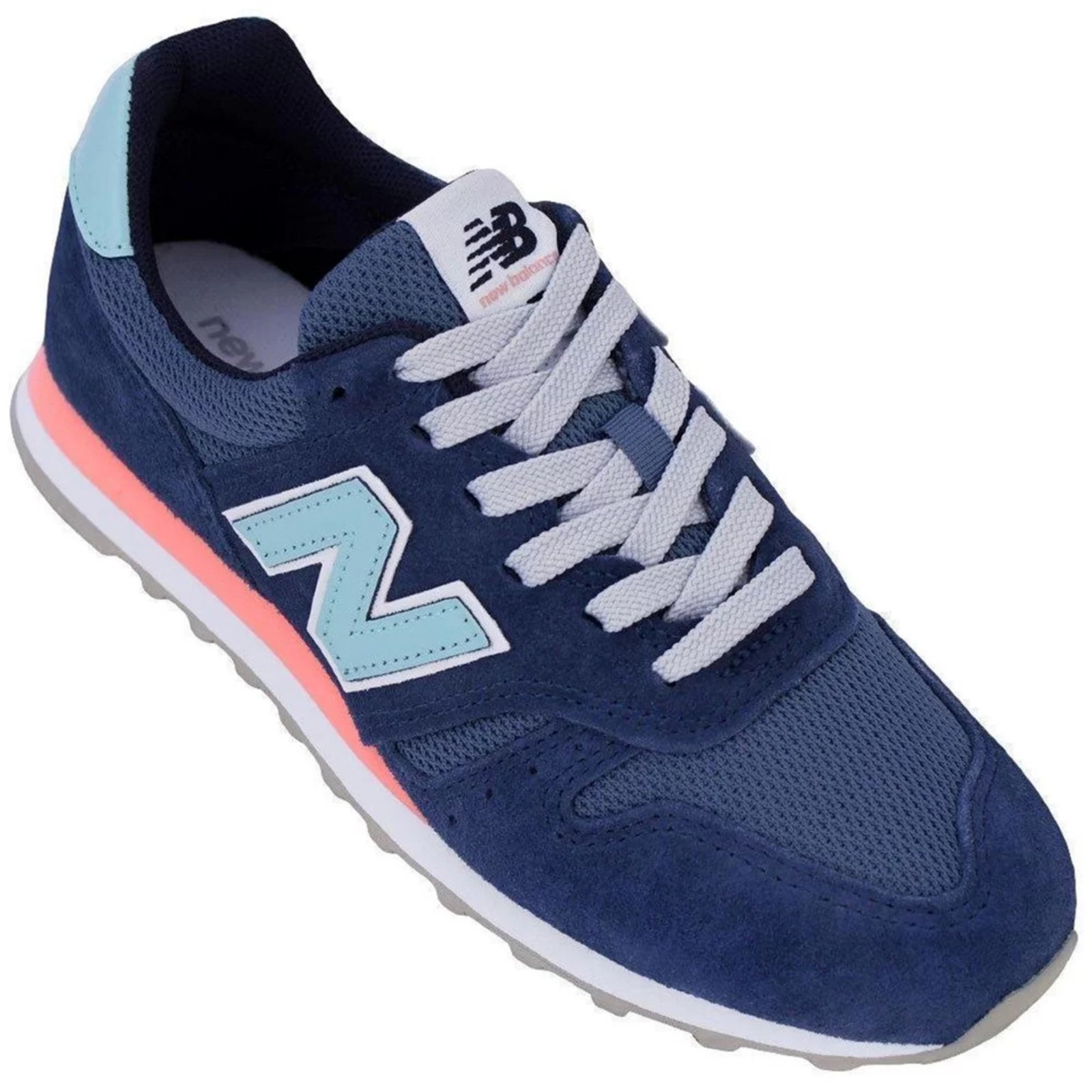 Tênis New Balance 373 Casual Feminino - Marinho e Azul - Marca New Balance