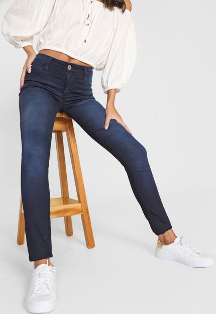 Calça Jeans Forum Skinny Verônica Azul-Marinho - Marca Forum