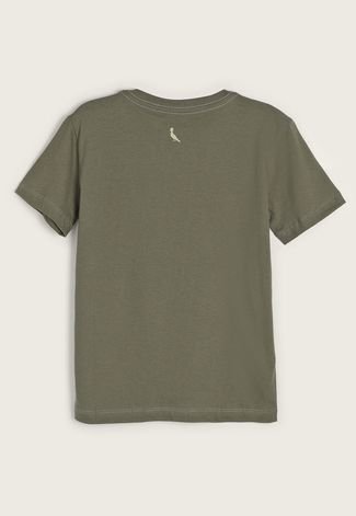 Camiseta Infantil Reserva Mini Grunge Verde