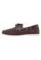 Sapato DAFITI SHOES Sider Ponto Celeiro Marrom - Marca DAFITI SHOES