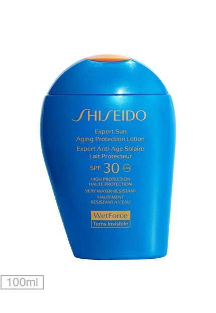 Protetor Solar Expert Sun Aging FPS30 - Marca Shiseido