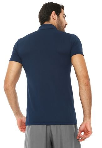 Camisa Polo Fila Reta Spot Azul