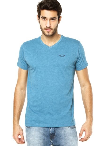 Camiseta Oakley Neck Azul - Marca Oakley