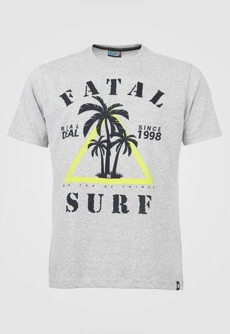Camiseta Fatal Surf Cinza