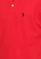 Camisa Polo U.S Polo Lisa Vermelha - Marca U.S. Polo