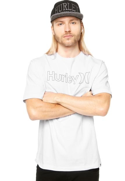 Camiseta Manga Curta Hurley One Out Line Branca - Marca Hurley