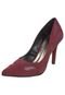 Scarpin FiveBlu Animal Vinho - Marca FiveBlu