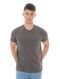 Camiseta Ellus Masculina Cotton Fine Classic Logo Grafite - Marca Ellus