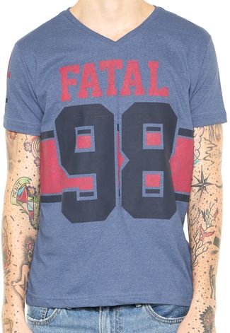 Camiseta Fatal Surf 98 Azul