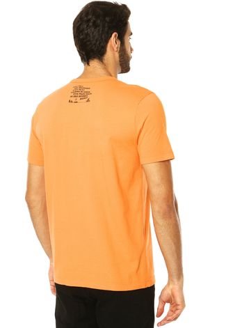 Camiseta Forum Regular Live Laranja