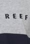 Camiseta Reef Duo Cinza/Azul-Marinho - Marca Reef