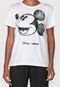 Camiseta Colcci Fitness Mickey Mouse Off-White - Marca Colcci Fitness
