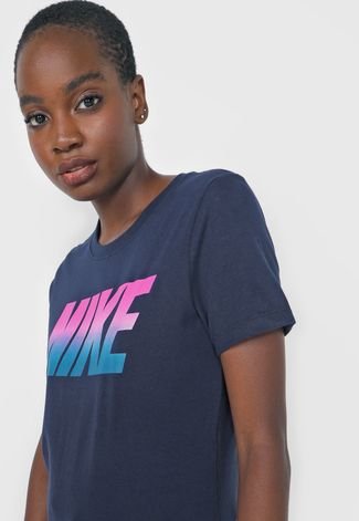 Camiseta Nike Air Azul Marinho - Dona Chica Brechó Online