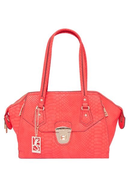 Bolsa Fellipe Krein   Handbag Textura Vermelha - Marca Fellipe Krein