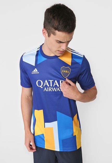Camiseta adidas Performance Club Atlético Boca Juniors Azul - Marca adidas Performance