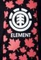 Camiseta Element Básica Pack Icons II Preta - Marca Element