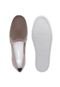 Slip On Couro Capodarte Lasercut Bege - Marca Capodarte