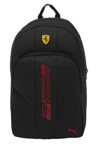 Mochila Puma Ferrari Fanwear Backpack Preto