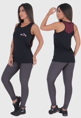 Kit com 03 Blusas Femininas Dry-Fit Poliamida Tapa Bumbum Fitness - Compre  Agora