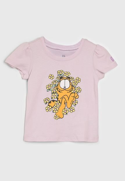 Camiseta GAP Garfield Rosa - Marca GAP