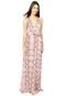 Vestido Longo Leeloo Fashion Rosa - Marca Leeloo