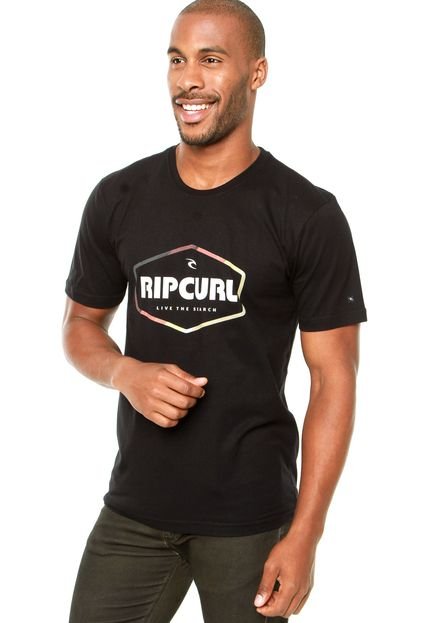 Camiseta Rip Curl Evolution Preta - Marca Rip Curl