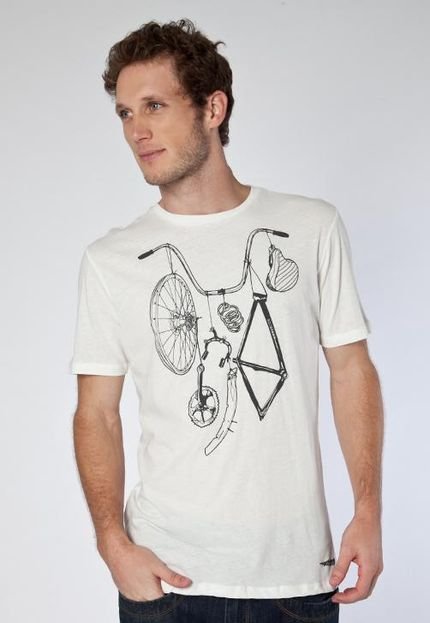 Camiseta Handbook Bicycle Off-White - Marca Handbook