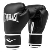 Kit Luvas Treino Everlast Core   Bandagem   Protetor Bucal Preto - Marca Everlast