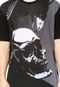 Camiseta MCD Black Bird & Skull Preta - Marca MCD