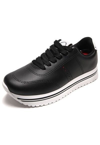Tenis Negro Blanco Moleca Compra Ahora Dafiti Colombia