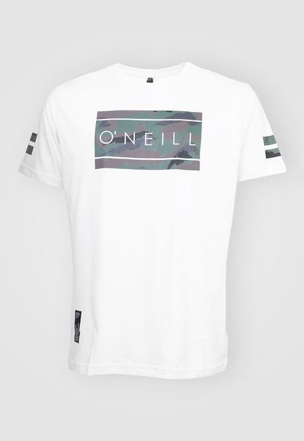 Camiseta O'Neill Militar Branca - Marca O'Neill