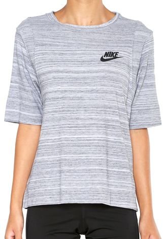Camiseta Nike Sportswear AV15 Knit Cinza