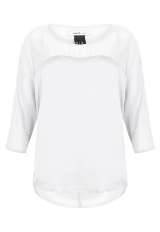 Blusa Colcci Loose Years Off-White