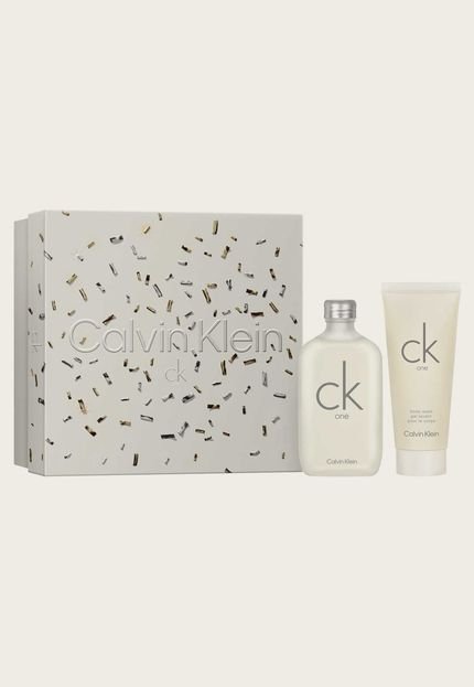 Kit Perfume 100 ml Coffret One Eau de Toilette   Gel de Banho 100ml Calvin Klein Unissex - Marca Calvin Klein