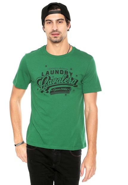 Camiseta Cavalera Laundry Verde - Marca Cavalera