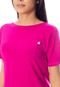 Vestido Moda Vício Camiseta Com Bolso Pink - Marca Moda Vício