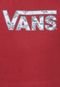 Camiseta Vans Classic Logo Fill Datura Toile Vinho - Marca Vans