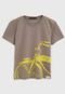 Camiseta Colcci Fun Infantil Bike Marrom - Marca Colcci Fun