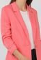 Blazer Vero Moda Liso Rosa - Marca Vero Moda