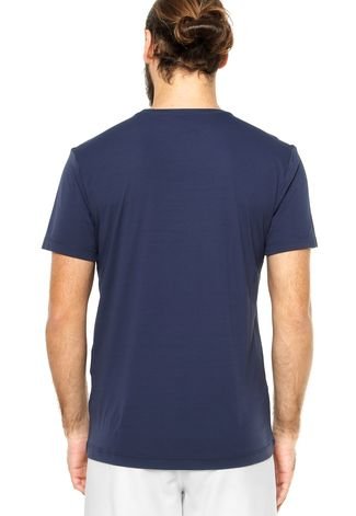 Camiseta Manga Curta Calvin Klein Logo Azul-Marinho